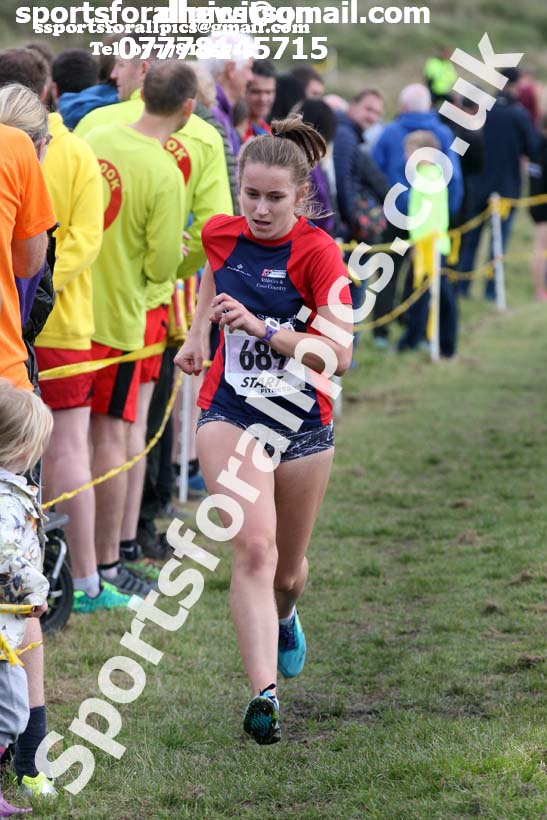 Senior womens Start Fitness North Eastern Harriers League, Wrekenton, Gateshead. Photo:  David T. Hewitson/Sports for All Pics